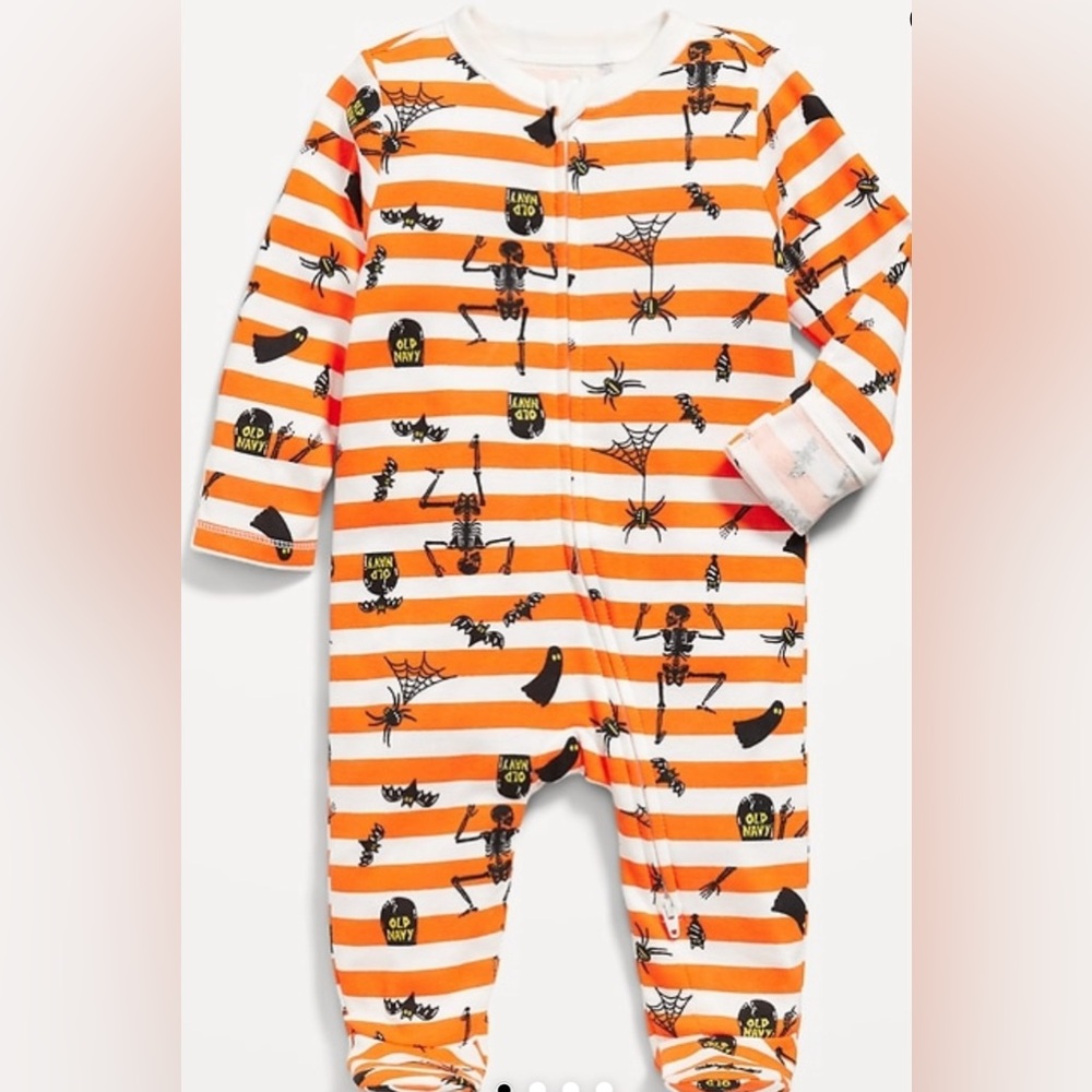 Old Navy 2 Way Zip Sleep Play Footed One Piece Halloween